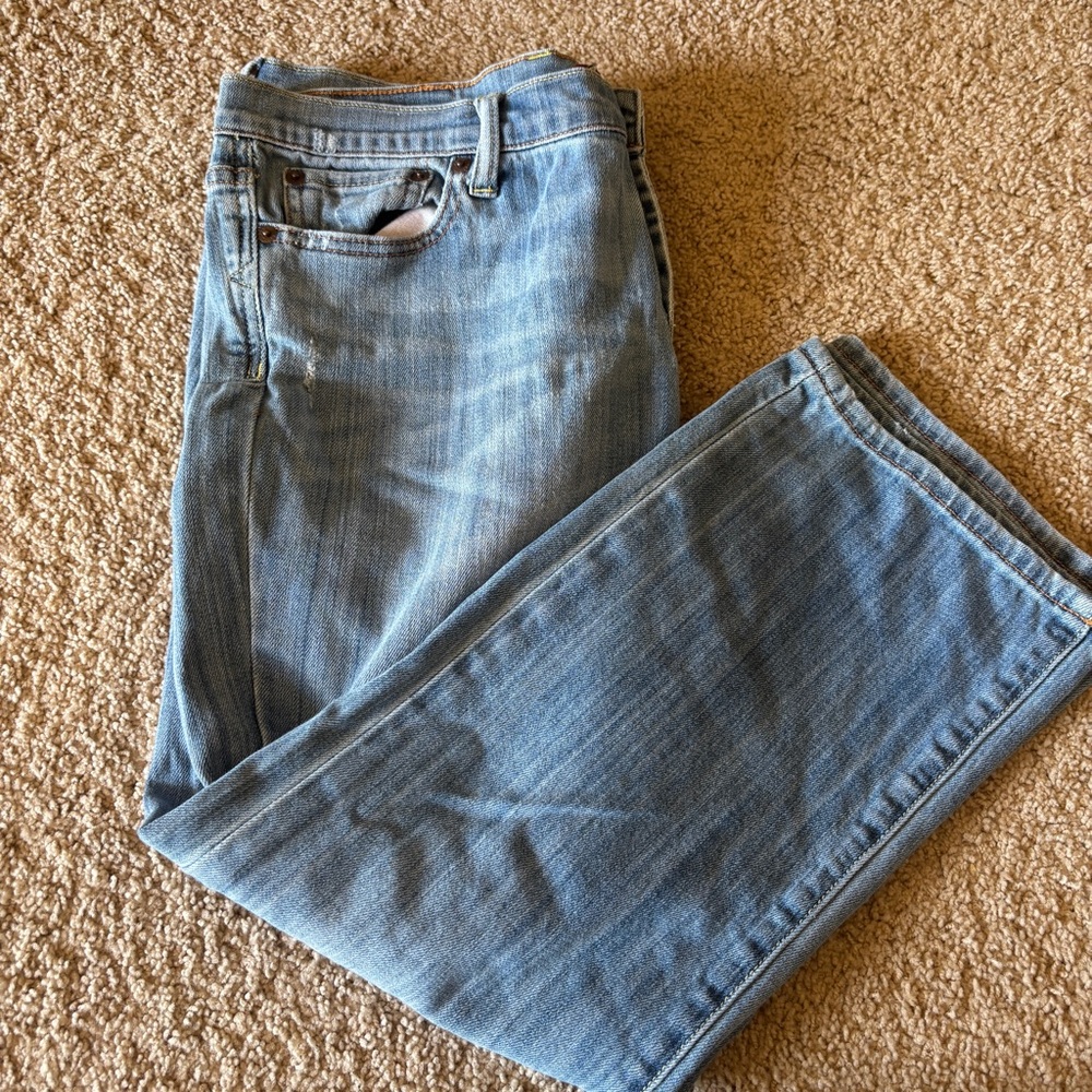 Lucky Brand Light Blue Ankle & Cropped Jeans